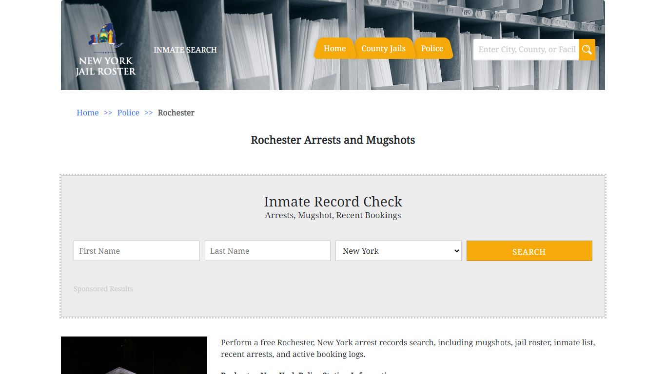 Rochester Arrests and Mugshots | Jail Roster Search